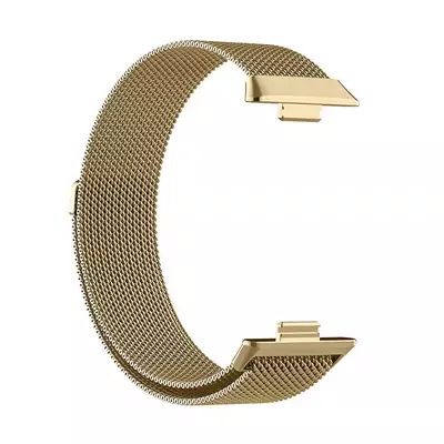 Microsonic Huawei Watch Fit 4 Milanese Loop Kordon Gold