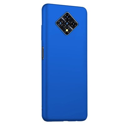 Microsonic Infinix Zero 8 Kılıf Matte Silicone Mavi