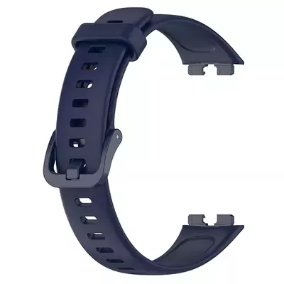 Microsonic Huawei Band 10 Kordon, Silicone Sport Band Lacivert