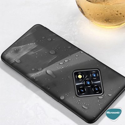 Microsonic Infinix Zero 8 Kılıf Matte Silicone Lacivert