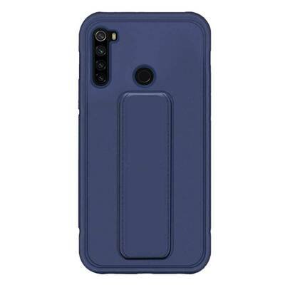 Microsonic Xiaomi Redmi Note 8 Kılıf Hand Strap Lacivert