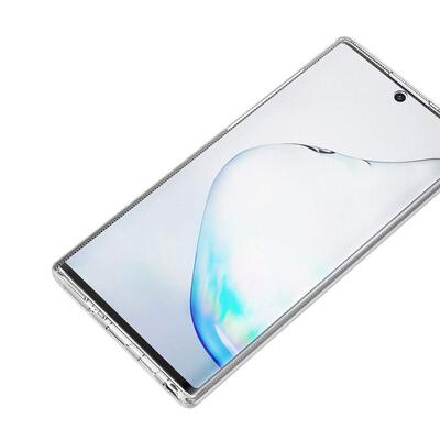 Microsonic Samsung Galaxy Note 10 Kılıf Komple Gövde Koruyucu Silikon Şeffaf