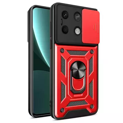 Microsonic Xiaomi Redmi Note 13 5G Kılıf Impact Resistant Kırmızı