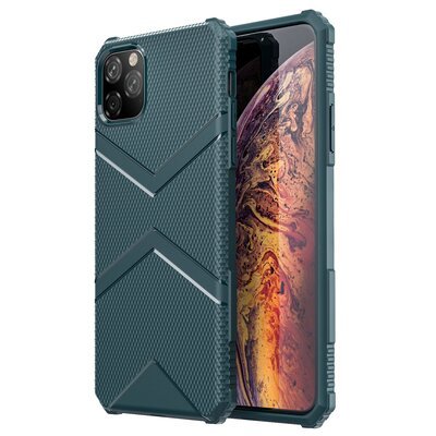 Microsonic Apple iPhone 11 Pro Max Diamond Shield Kılıf Yeşil