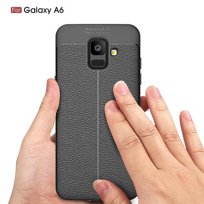 CaseUp Samsung Galaxy A6 2018 Kılıf Niss Silikon Gri