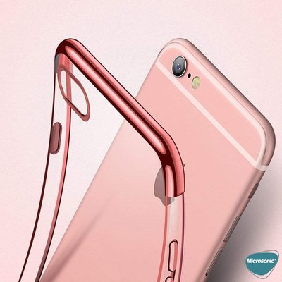 Microsonic Apple iPhone SE 2022 Kılıf Skyfall Transparent Clear Mavi