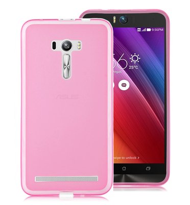 Microsonic Asus Zenfone Selfie Kılıf Transparent Soft Pembe