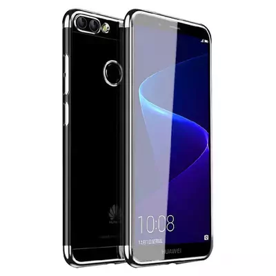 Microsonic Huawei P Smart Kılıf Skyfall Transparent Clear Gümüş