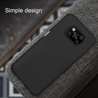 CaseUp Xiaomi Poco X3 NFC Kılıf Matte Surface Siyah