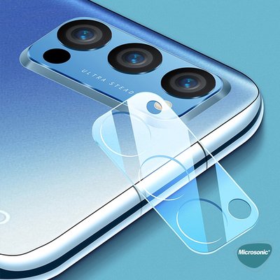 Microsonic Oppo Reno 4 Kamera Lens Koruyucu