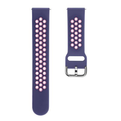 Microsonic Xiaomi Amaz Fit Verge Rainbow Sport Band Kordon Lacivert Pembe