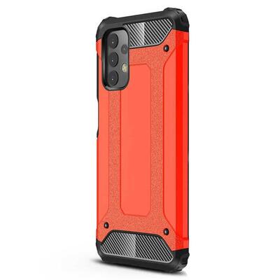 Microsonic Samsung Galaxy A23 Kılıf Rugged Armor Kırmızı