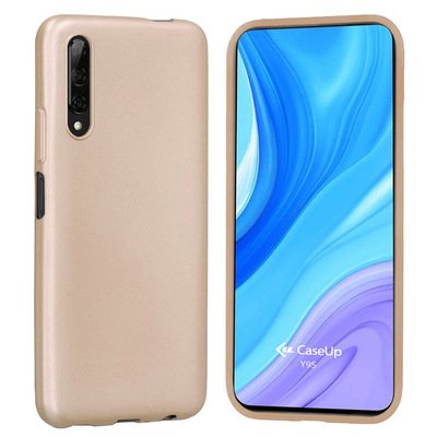 CaseUp Huawei Y9S Kılıf Matte Surface Gold