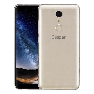 Microsonic Casper Via G1 Plus Kılıf Transparent Soft Beyaz