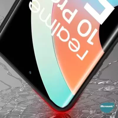 Microsonic Realme 10 4G Kılıf Matte Silicone Kırmızı