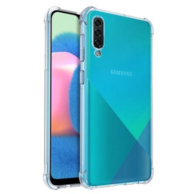 Microsonic Samsung Galaxy A30S Kılıf Anti Shock Silikon Şeffaf