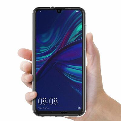 Microsonic Huawei P Smart 2019 Kılıf Komple Gövde Koruyucu Silikon Şeffaf