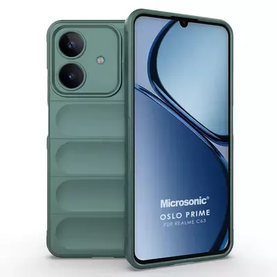 Microsonic Realme C63 Kılıf Oslo Prime Yeşil
