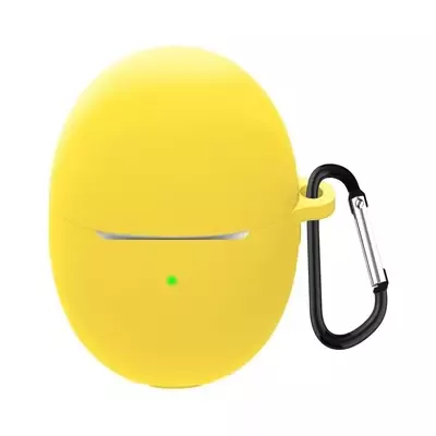 Microsonic Huawei FreeBuds 6 Mat Silikon Kılıf Sarı