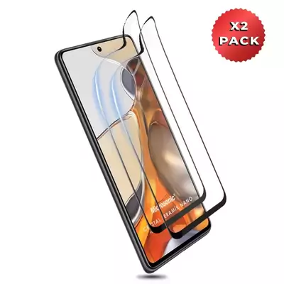 Microsonic Xiaomi Mi 11T Pro Crystal Seramik Nano Ekran Koruyucu Siyah (2 Adet)