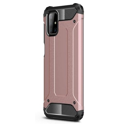 CaseUp Samsung Galaxy M51 Kılıf Tank Rose Gold