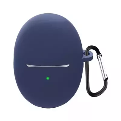 Microsonic Huawei FreeBuds 6 Mat Silikon Kılıf Lacivert