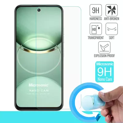 Microsonic TECNO Spark 30C 4G Nano Glass Cam Ekran Koruyucu