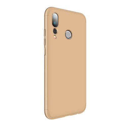 Microsonic Huawei P20 Pro Kılıf Double Dip 360 Protective AYS Gold