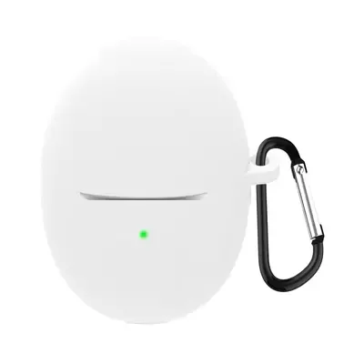 Microsonic Huawei FreeBuds 6 Mat Silikon Kılıf Beyaz