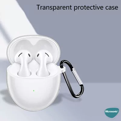 Microsonic Huawei FreeBuds 6 Kılıf Transparent Clear Soft Şeffaf
