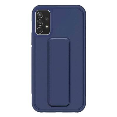 Microsonic Samsung Galaxy A52 Kılıf Hand Strap Lacivert