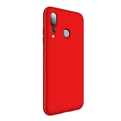 Microsonic Huawei P20 Pro Kılıf Double Dip 360 Protective AYS Kırmızı