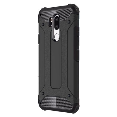 Microsonic LG G7 Kılıf Rugged Armor Siyah