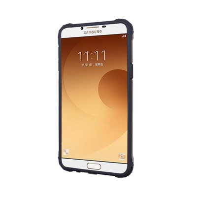 Caseup Samsung Galaxy C9 Pro Kılıf Tank Gümüş