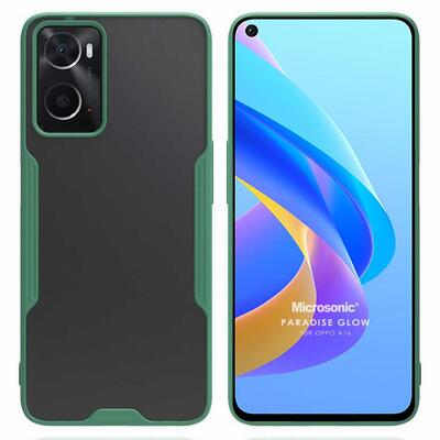 Microsonic Oppo A76 Kılıf Paradise Glow Yeşil