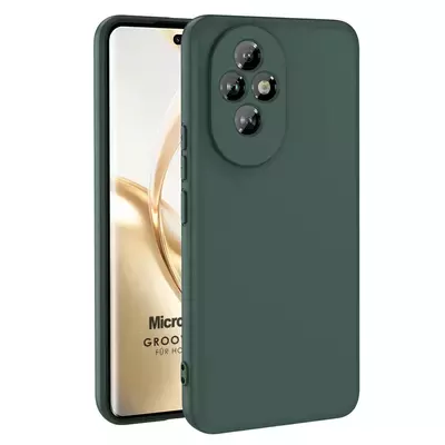 Microsonic Honor 200 Pro Kılıf Groovy Soft Koyu Yeşil