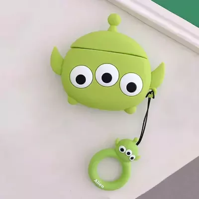 Microsonic AirPods Pro Kılıf Cartoon Figürlü Silikon Crtn-Fgr-Ty-Stry-Aln