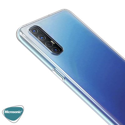 Microsonic Oppo Reno 3 Pro Kılıf Transparent Soft Beyaz