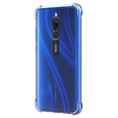 Microsonic Xiaomi Redmi 8 Kılıf Anti Shock Silikon Şeffaf