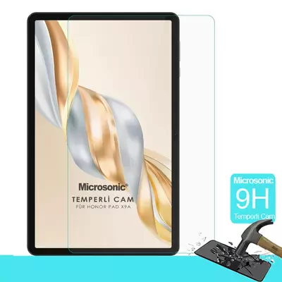 Microsonic Honor Pad X9A Tempered Glass Cam Ekran Koruyucu