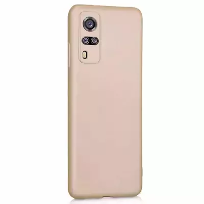 Microsonic Matte Silicone Vivo Y51 Kılıf Gold