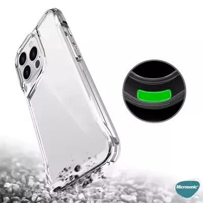 Microsonic Apple iPhone 14 Kılıf Trex Bumper Şeffaf