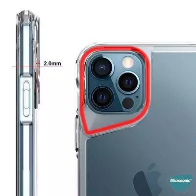 Microsonic Apple iPhone 14 Kılıf Trex Bumper Şeffaf