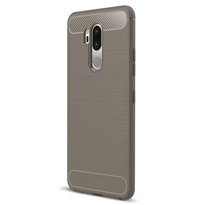 Microsonic LG G7 Kılıf Room Silikon Gri