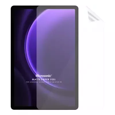 Microsonic Samsung Galaxy Tab S10 FE Paper Feel Kağıt Dokulu Mat Ekran Koruyucu