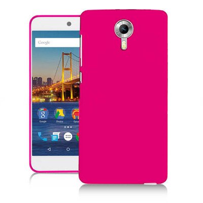 Microsonic General Mobile GM5 Kılıf Transparent Soft Pembe