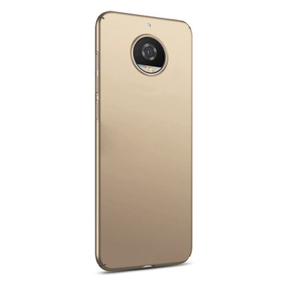 Microsonic Motorola Moto G5S Kılıf Premium Slim Gold