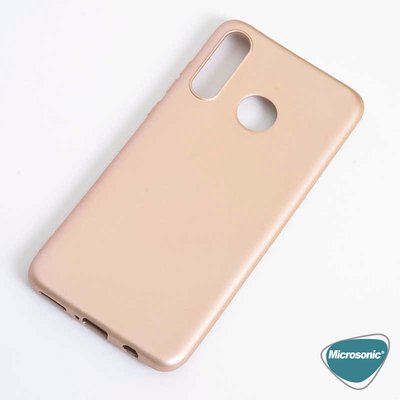 Microsonic Oppo A31 Kılıf Matte Silicone Mavi