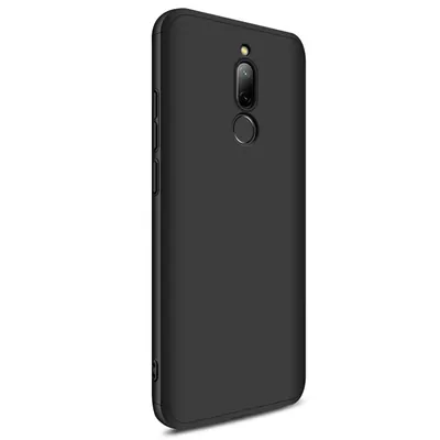 Microsonic Xiaomi Redmi 8 Kılıf Double Dip 360 Protective Siyah