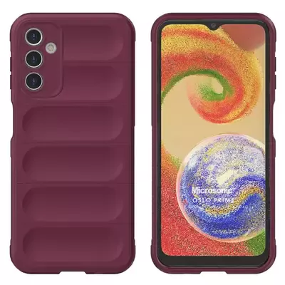 Microsonic Samsung Galaxy A14 Kılıf Oslo Prime Bordo